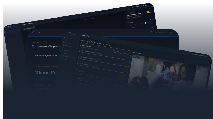 Vista de trazabilidad en Veredict